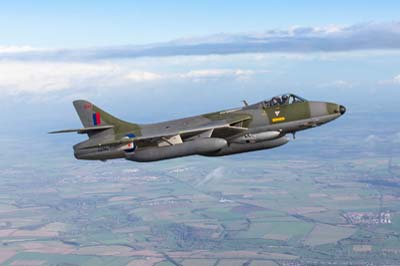 Hawker Hunter F.58 Air to Air