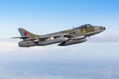 Hawker Hunter F.58 Air to Air