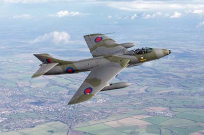 Hawker Hunter F.58 Air to Air