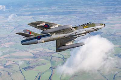 Hawker Hunter F.58 Air to Air