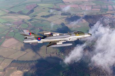 Hawker Hunter F.58 Air to Air