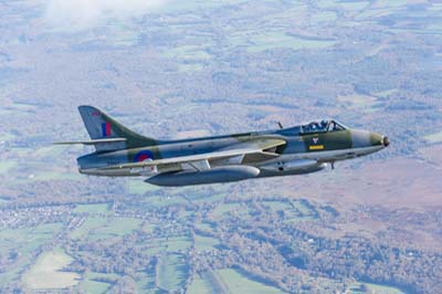 Hawker Hunter F.58 Air to Air