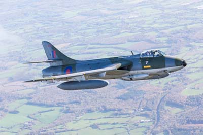 Hawker Hunter F.58 Air to Air