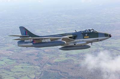 Hawker Hunter F.58 Air to Air