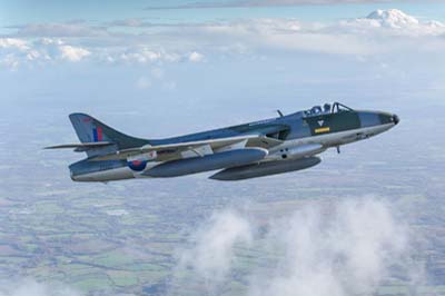 Hawker Hunter F.58 Air to Air