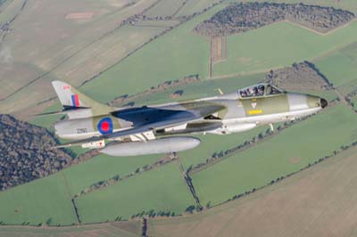 Hawker Hunter F.58 Air to Air