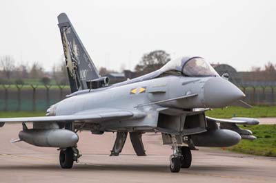 Aviation Photography RAF Coningsby Typhoon