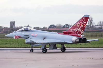 Aviation Photography RAF Coningsby Typhoon