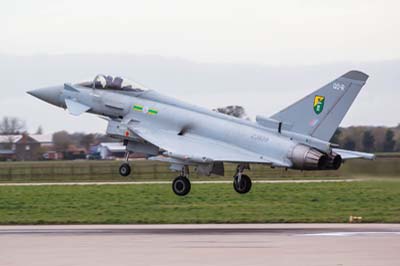 Aviation Photography RAF Coningsby Typhoon