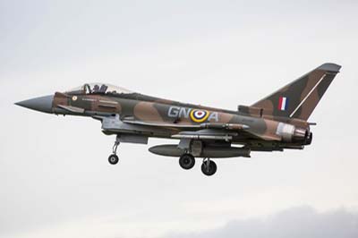 Aviation Photography RAF Coningsby Typhoon