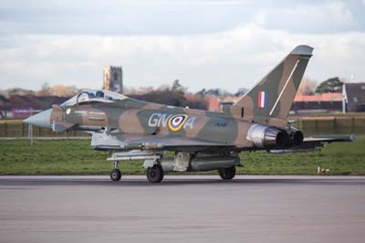 Aviation Photography RAF Coningsby Typhoon