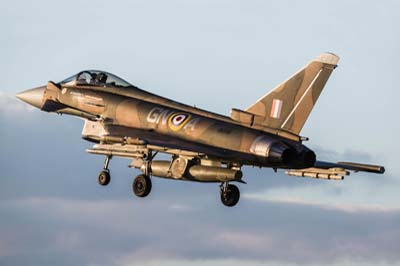 Aviation Photography RAF Coningsby Typhoon