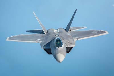 F-22A Raptor Air to Air