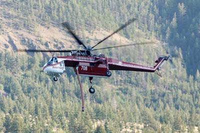 Shoshone National Forest Fire