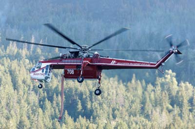 Shoshone National Forest Fire