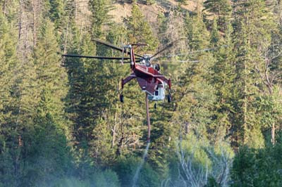 Shoshone National Forest Fire