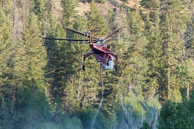 Shoshone National Forest Fire