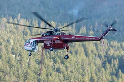 Shoshone National Forest Fire