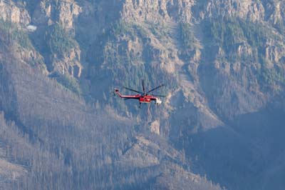 Shoshone National Forest Fire