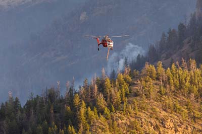 Shoshone National Forest Fire