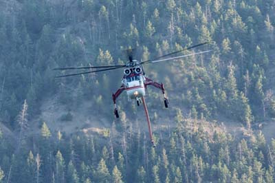 Shoshone National Forest Fire