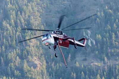 Shoshone National Forest Fire