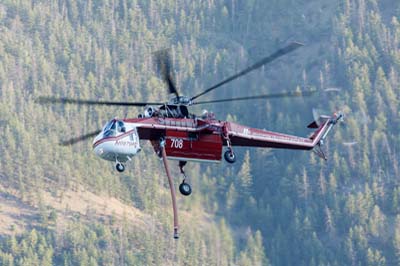 Shoshone National Forest Fire