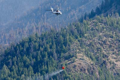 Shoshone National Forest Fire