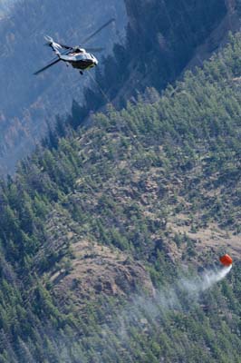 Shoshone National Forest Fire