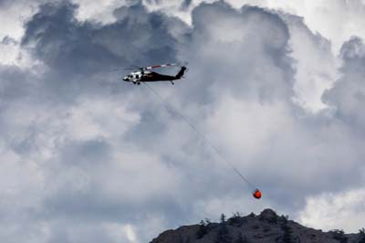 Shoshone National Forest Fire