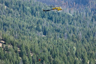 Shoshone National Forest Fire