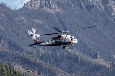 Shoshone National Forest Fire