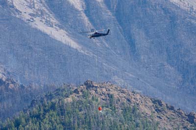 Shoshone National Forest Fire