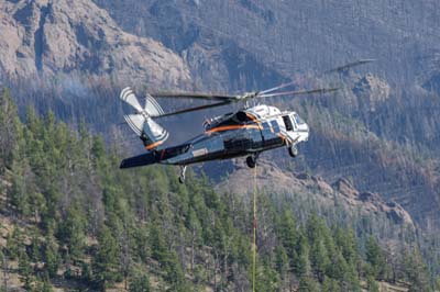 Shoshone National Forest Fire