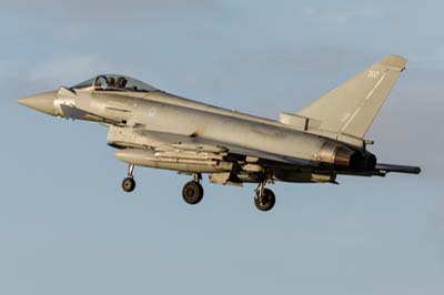 Aviation Photography RAF Coningsby Typhoon