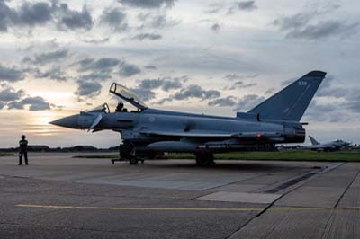 Aviation Photography RAF Coningsby Typhoon