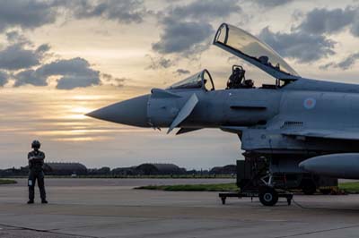 Aviation Photography RAF Coningsby Typhoon