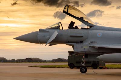 Aviation Photography RAF Coningsby Typhoon