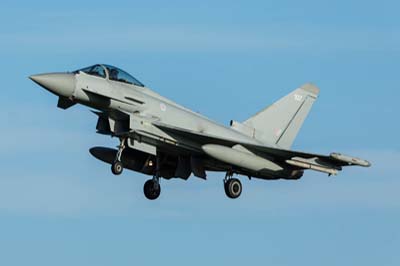 Aviation Photography RAF Coningsby Typhoon