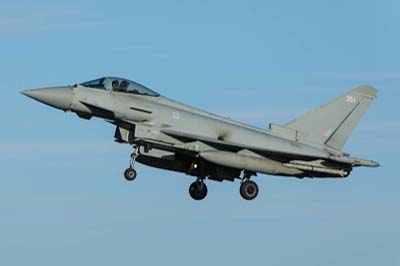 Aviation Photography RAF Coningsby Typhoon