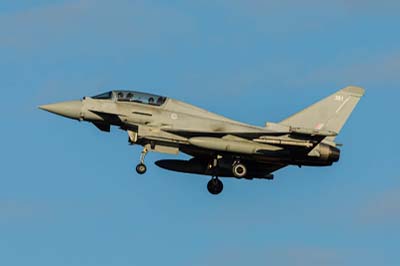 Aviation Photography RAF Coningsby Typhoon