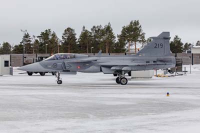 Lule Swedish Air Force Gripen
