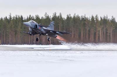 Lule Swedish Air Force Gripen