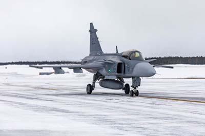 Lule Swedish Air Force Gripen