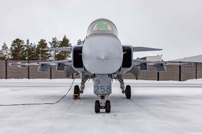 Lule Swedish Air Force Gripen