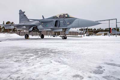 Lule Swedish Air Force Gripen