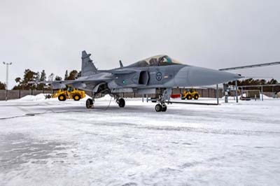 Lule Swedish Air Force Gripen