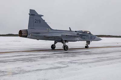 Lule Swedish Air Force Gripen