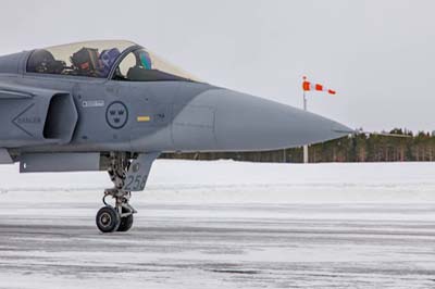 Lule Swedish Air Force Gripen