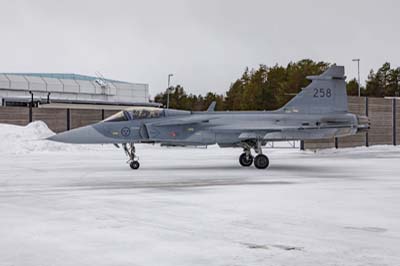 Lule Swedish Air Force Gripen
